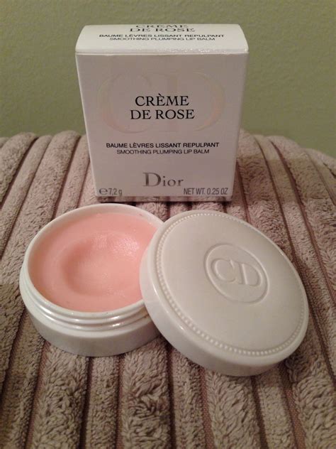 dior creme de la rose lip balm|Dior lip balm refill.